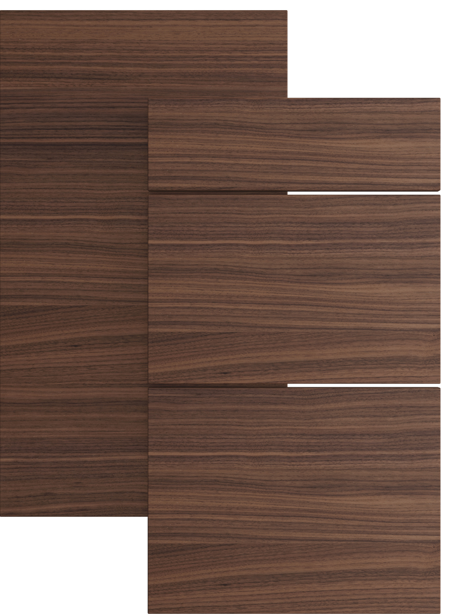Epoq Edge ovi keittiöön 40x125 (Walnut)