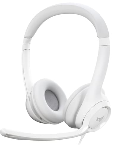 Logitech H390 USB kuulokkeet (valkoinen)