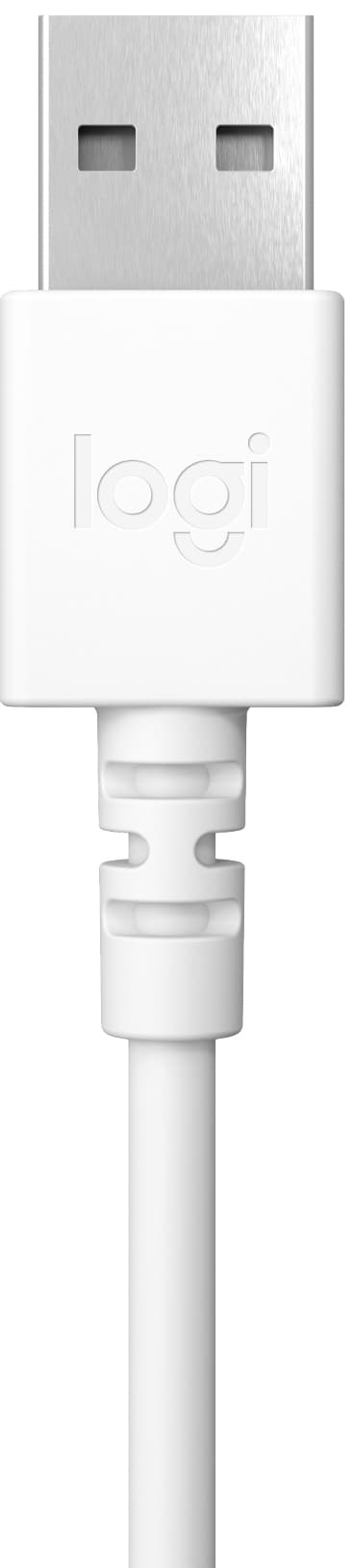 Logitech H390 USB kuulokkeet (valkoinen)