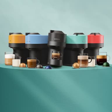 Nespresso Vertuo Pop kapselikeitin DeLonghi ENV90.B (musta)
