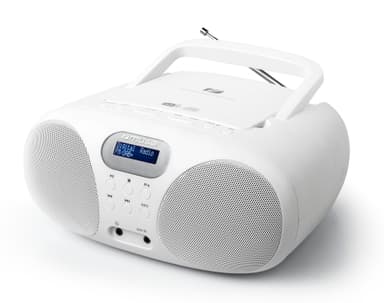 MD-208 DBW Radio Portable DAB+ FM CD White