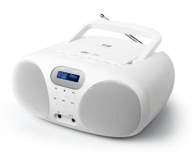 MD-208 DBW Radio Portable DAB+ FM CD White