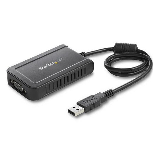 StarTech.com USB2VGAE3, 2.0, USB A-tyyppi, VGA (D-Sub) -lähtö, 1920 x 1200 pikseliä