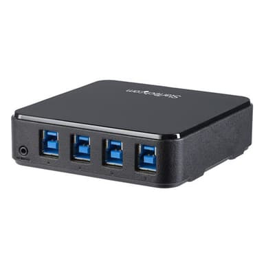 StarTech.com HBS304A24A, 5 Gbit/s, Micro-USB Tyyppi B, Musta, Muovi, CE, FCC, RE