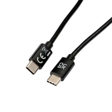 V7 V7USB2C-1M, 1 m, USB C, USB C, USB 2.0, 480 Mbit/s, Musta