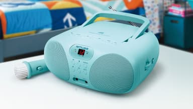 MD-203 KB Radiosoitin FM ja CD Aux Mic. Turquis