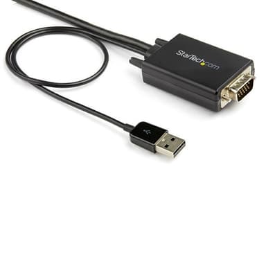 StarTech.com VGA2HDMM3M, 3,048 m, USB Type-A + VGA (D-Sub), HDMI-tyyppi A (vakio
