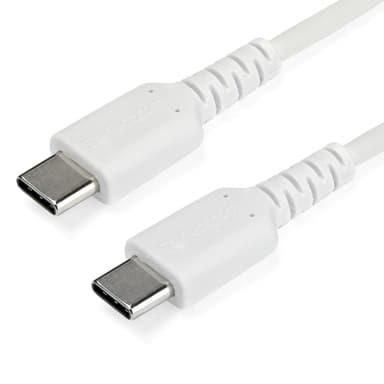 StarTech.com 2 m USB-C-kabel - vit, 2 m, USB C, USB C, USB 2.0, 480 Mbit/s, Vit