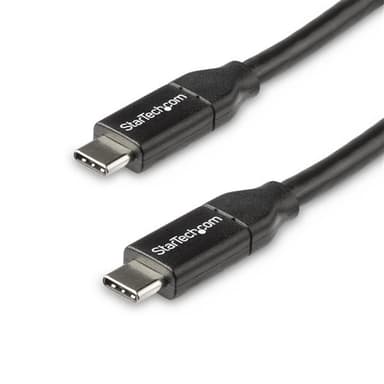 StarTech.com USB2C5C50CM, 0,5 m, USB C, USB C, USB 2.0, 480 Mbit/s, Musta