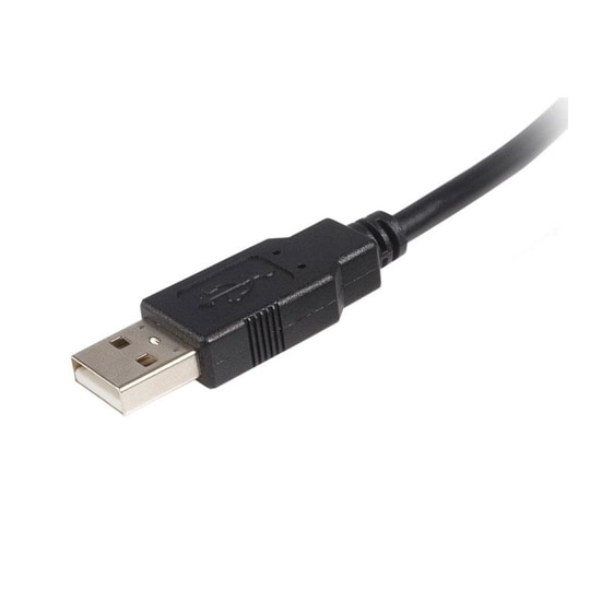 StarTech.com 0.5m, USB 2.0 A/USB 2.0 B, M/M, 0,5 m, USB A, USB B, USB 2.0, Uros/