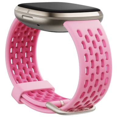 Fitbit Versa 3 / Sense Sport Band poskipuna / Desert Bloom L