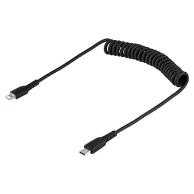 StarTech.com RUSB2CLT1MBC, 1 m, Lightning, USB C, Uros, Uros, Musta