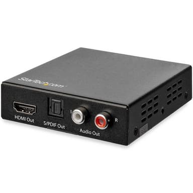StarTech.com HD202A, Musta, 4096 x 2160 pikseliä, 1280 x 720,1920 x 1080,1920 x