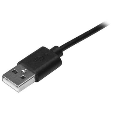 StarTech.com USB2AC2M, 2 m, USB A, USB C, USB 2.0, 480 Mbit/s, Musta