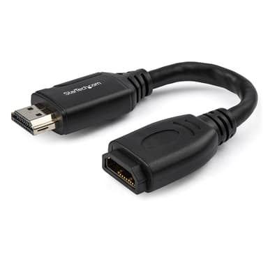 StarTech.com Höghastighets portsparande HDMI-kabel - 4K 60 Hz - 15 cm, 0,152 m,