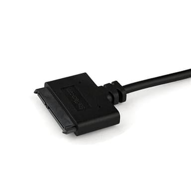 StarTech.com SATA till USB-kabel med UASP, Svart, CE, FCC, REACH, ASMedia - ASM1