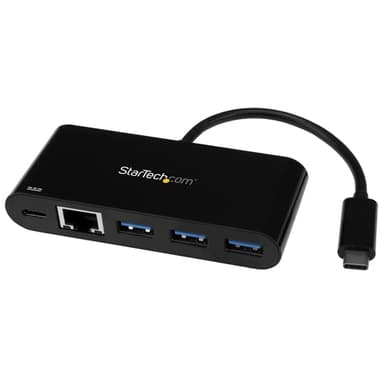 StarTech.com US1GC303APD, Langallinen, USB, Ethernet, 5000 Mbit/s, Musta