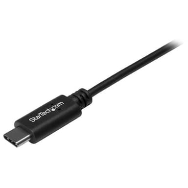StarTech.com USB2AC2M, 2 m, USB A, USB C, USB 2.0, 480 Mbit/s, Musta