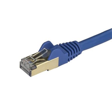 StarTech.com 6ASPAT50CMBL, 0,5 m, Cat6a, U/FTP (STP), RJ-45, RJ-45