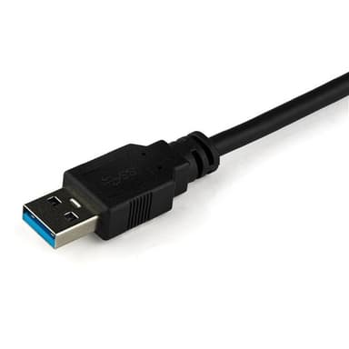 StarTech.com SATA till USB-kabel med UASP, Svart, CE, FCC, REACH, ASMedia - ASM1