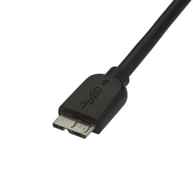 StarTech.com USB3AUB2MS, 2 m, USB A, Micro-USB B, USB 3.2 Gen 1 (3.1 Gen 1), Uro