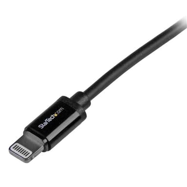 StarTech.com USB till Lightning-kabel - Apple MFi-certifierad - 1 m - Svart, 1 m