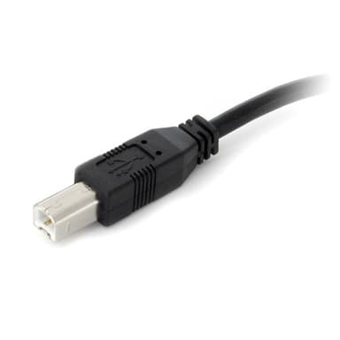 StarTech.com USB2HAB30AC, 9 m, USB A, USB B, USB 2.0, 480 Mbit/s, Musta