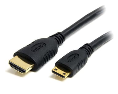 StarTech.com HDACMM1M , 1 m, HDMI-tyyppi A (vakio), HDMI Type C (Mini), 3D, Ää