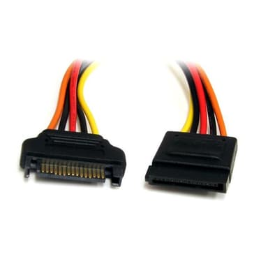 StarTech.com 30 cm 15 stifts SATA-strömförlängningskabel, 0,3048 m, SATA 15-p