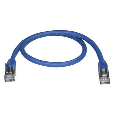 StarTech.com 6ASPAT50CMBL, 0,5 m, Cat6a, U/FTP (STP), RJ-45, RJ-45
