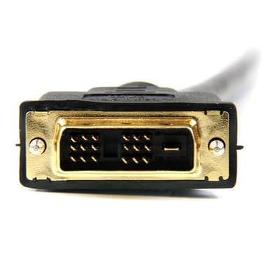 StarTech.com 15m HDMI/DIV-D, 15 m, HDMI, DVI-D, Kulta, Musta, Uros/uros
