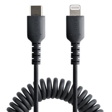 StarTech.com RUSB2CLT1MBC, 1 m, Lightning, USB C, Uros, Uros, Musta