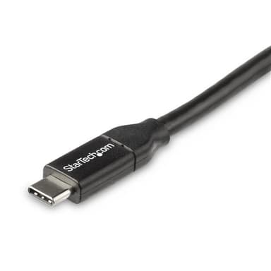 StarTech.com USB2C5C50CM, 0,5 m, USB C, USB C, USB 2.0, 480 Mbit/s, Musta