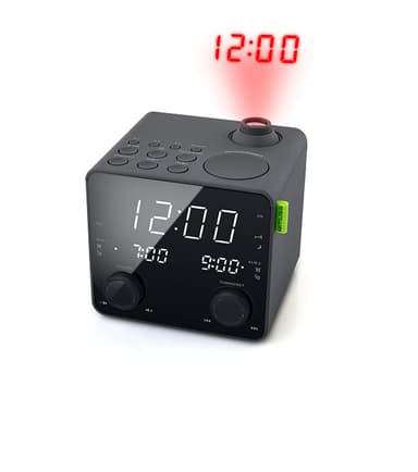 M-189 P Clock Radio FM projection USB-charge