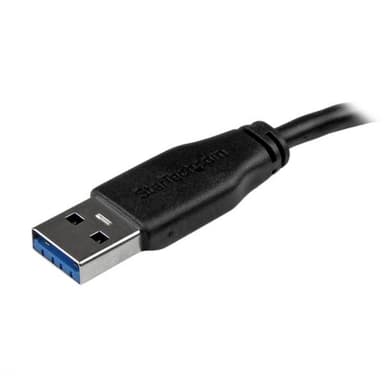 StarTech.com USB3AUB2MS, 2 m, USB A, Micro-USB B, USB 3.2 Gen 1 (3.1 Gen 1), Uro