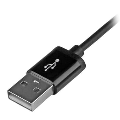 StarTech.com USB till Lightning-kabel - Apple MFi-certifierad - 1 m - Svart, 1 m