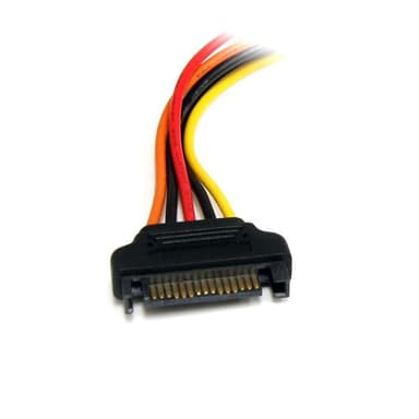 StarTech.com 30 cm 15 stifts SATA-strömförlängningskabel, 0,3048 m, SATA 15-p