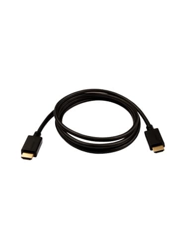 V7 V7HDMIPRO-2M-BLK, 2 m, HDMI-tyyppi A (vakio), HDMI-tyyppi A (vakio), 48 Gbit/s, Musta