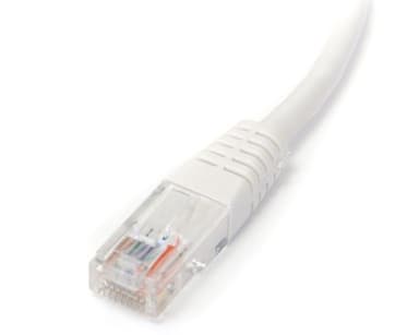 StarTech.com M45PAT15MWH, 15 m, Cat5e, U/UTP (UTP), RJ-45, RJ-45