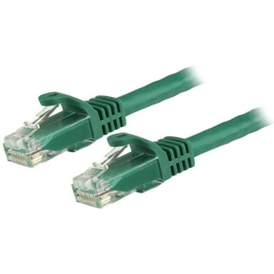 StarTech.com Cat6-patchkabel med hakfria RJ45-kontakter – 3 m, grön, 3 m, Cat