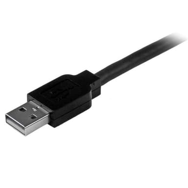 StarTech.com 15m USB 2.0, M / M, 15m, USB A, USB B, USB 2.0, Tap / Tap, Cast Al