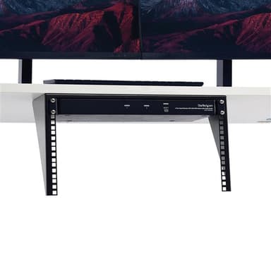 StarTech.com Vertikal väggmonterbart serverrack - solitt stål - 6U, Väggmonte