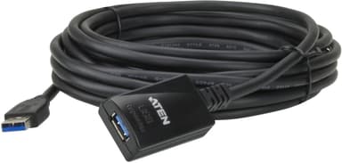 ATEN UE350, akt. USB 3.0 jatkokaapeli, ur - na, 5m, musta