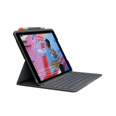Logitech Slim Folio, QWERTY, Englanti (UK), 1,7 cm, 1,5 mm, Apple, iPad (7th Gen)