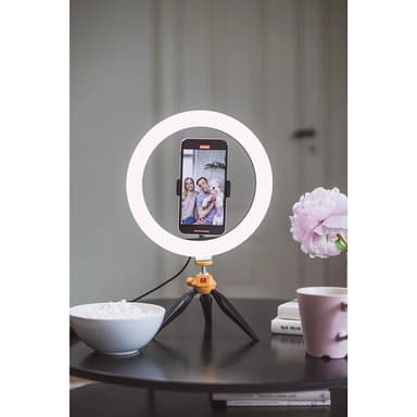 LED-Belysning Ring Light Selfie 10""