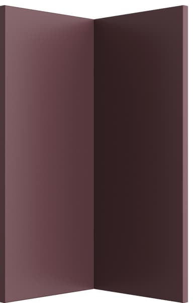 Epoq Trend Burgundy pohjakulman kaapinovi keittiöön