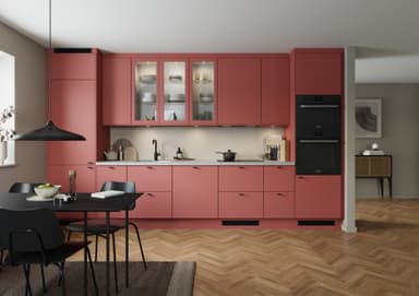 Epoq Trend Red Coral korkea peitelevy keittiöön 233 cm