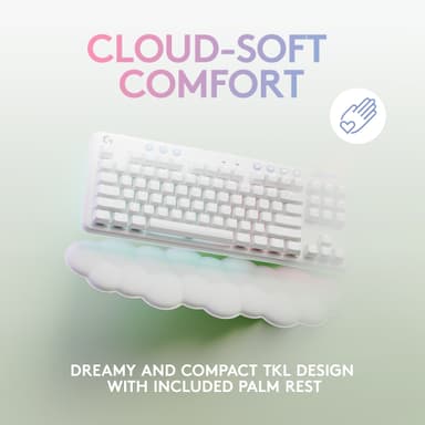 Logitech G G715 Tactile pelinäppäimistö (valkoinen)