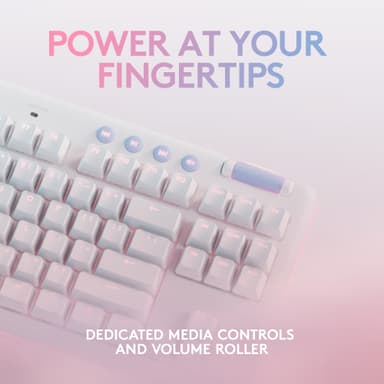 Logitech G G715 Tactile pelinäppäimistö (valkoinen)