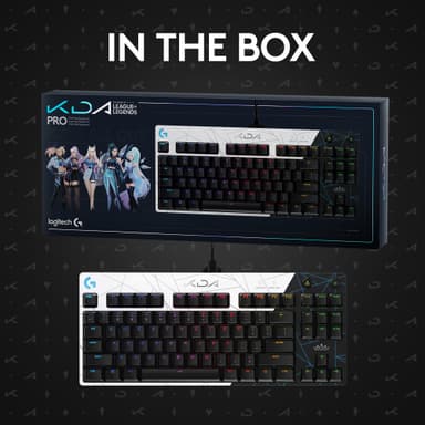 Logitech G Pro LoL K/DA pelinäppäimistö (pohjoismainen)